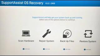 How to Reinstallation Dell SupportAssist OS Recovery on Dell Laptop | SupportAssist OS Recovery