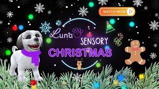 Festive Baby Sensory Christmas Video For Kids ️ Happy Holidays and Merry Christmas!