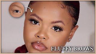 How To: Easy THIN to FLUFFY Brows in 10 Minutes | Naturally Sunny