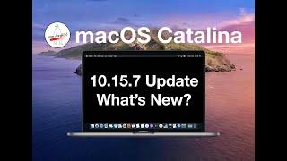 macOS Catalina 10.15.7 Update is live! What's new?