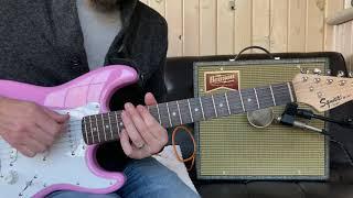 10 minutes with a Benson Nathan Junior and a Squier Mini-Strat