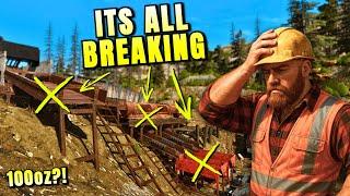 Everything Broke… But We Still Hit 100oz!? | Gold Mining Simulator
