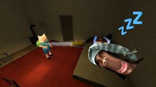 Escape Nextbots Obunga, Rosalia And I Can Catch My Name Is Aughhh Prisoner Gmod