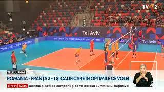 Naționala de volei masculin a obținut o calificare istorică în optimi, la Campionatul European