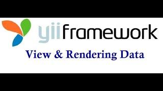 View & rendering data in #yii2  PHP Framework #yii2  #php  #framework