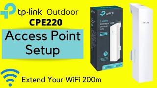 Konfigurasi Titik Akses TP Link CPE220 / TP-Link CPE220 #horizoninfotech