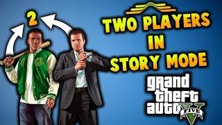 How To Play Multiplayer In GTA 5 Story Mode! (Single Player)