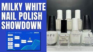 Milky White Nail Polish SHOWDOWN (Where does Funny Bunny stand? )