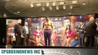 Bakhodir jalolov vs Tyrell Wright** WEIGH-IN**