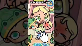 How to Hold 2 Babies Hack!  #everyonestoyclub #avatarworld