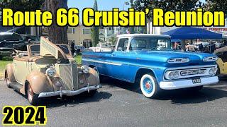 Route 66 Cruisin' Reunion 2024 - Car Show In Ontario, California