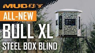 All-New Muddy Bull XL Steel Box Blind