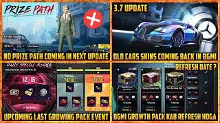  No PRIZE PATH Coming in BGMI | Upcoming UC events | Next Supercar in BGMI 3.7 | Next Lucky Spin