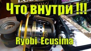 Разборка катушки Ryobi Ecusima 3000Vi