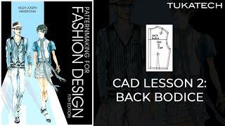 Lesson 2: Back Bodice Block | Patternmaking for Fashion Design DVD (2010) | Helen Joseph Armstrong