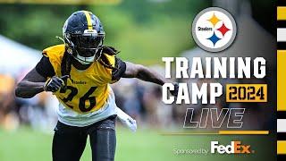 Watch Steelers practice on August 3 | Pittsburgh Steelers Training Camp Live