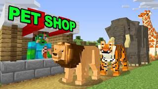 Minecraft But I Opened a Pet Shop