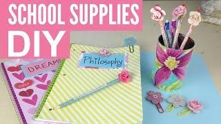 DIY School Supplies - Cute and Easy | by Michele Baratta