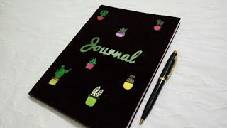 DIY JOURNAL COVER | Book Cover Making