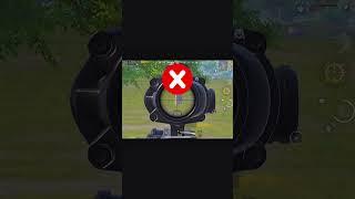 Correct Fast Scope Settings #pubgmobile #bgmi #ruby__yt