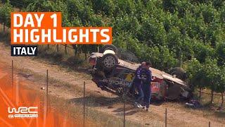 Day 1 Highlights | WRC Rally Italia Sardegna 2025