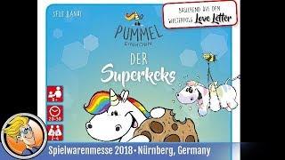 Pummeleinhorn: Der Superkeks — game preview at Spielwarenmesse 2018