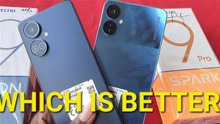 Tecno Spark 9 PRO Vs Tecno Camon 19 . Which should you buy.