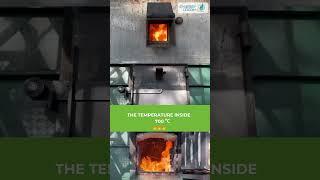 The combustion of pyrolysis gas in modeco 4-60 furnace