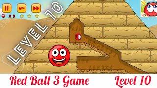 Red Ball 3 Level 10 | With 3 Stars | Fore Gaming