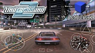 Need for Speed Underground 2 no EMULADOR de ps2 para ANDROID (Aethersx2)