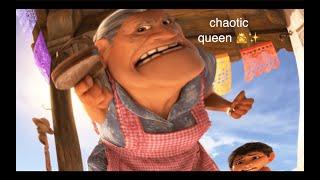 grandma from coco being a chaotic queen for around 3 minutes