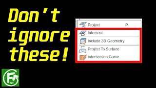 Fusion 360 - Demystifying Commands under Project/Include