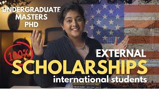 Fully Funded External Scholarships for International Students in USA | Road to Success Ep. 12