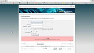 How to Create a Email Account in Cpanel