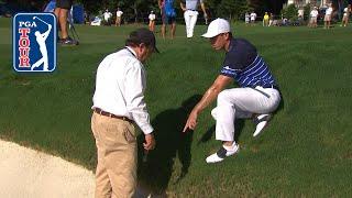 Billy Horschel gets ruling on plugged lie at Wyndham Championship