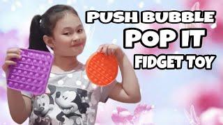 Push Bubble Pop It Fidget Toy | Unboxing || Liane Jade