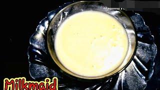 Homemade Condensed milk/Milkmaid recipe - Thick and Creamy Milkmaid  #Priyas #Creations