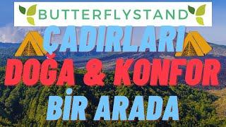 Kamp Ve Doğa | Gazebo Kamp Çadırı Butterfly Stand Görsel Çözümler