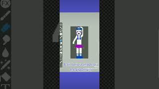 Ballora 8 bit design