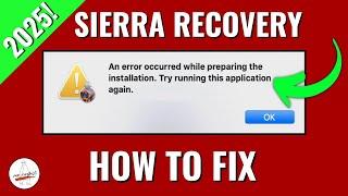 [FIXED] An error occurred while preparing the installation! macOS Sierra Recovery Error!