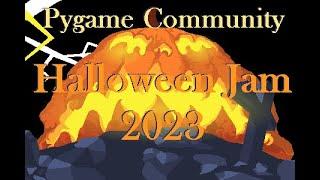 Playing Pygame Community Halloween Jam 2023 Games with @baconinvader