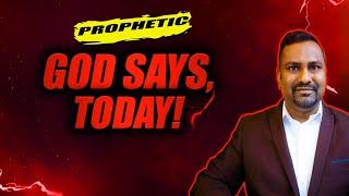 GOD Says, Get Ready for it begins Today!! // Prophetic Word!!