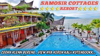 SAMOSIR COTTAGES RESORT TUK TUK 2022 , SAMOSIR || VIEW NY KERENN KALii KUTENGOK...