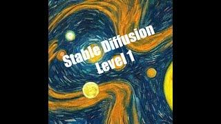 Stable Diffusion in 5 Levels of Difficulty: Level 1