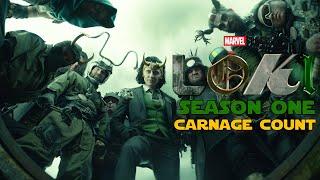 MCU Loki Season One Carnage Count