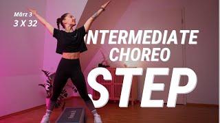 Step Choreo Intermediate | 3 x 32 | 125 bpm | 60 Minuten | MÄRZ 2