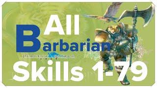 Perfect World International - All Barbarian Skills (1-79)