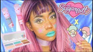 Sugarpill x Little Twin Stars Makeup Look! + First Impressions | Timaloveslemons