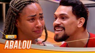 ALINE E VINÍCIUS DISCUTEM DURANTE FESTA E SISTER CAI NO CHORO  | BBB 25