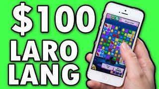 Kumita ng $50-$100 playing games - Paano kumita ng pera gamit ang cellphone